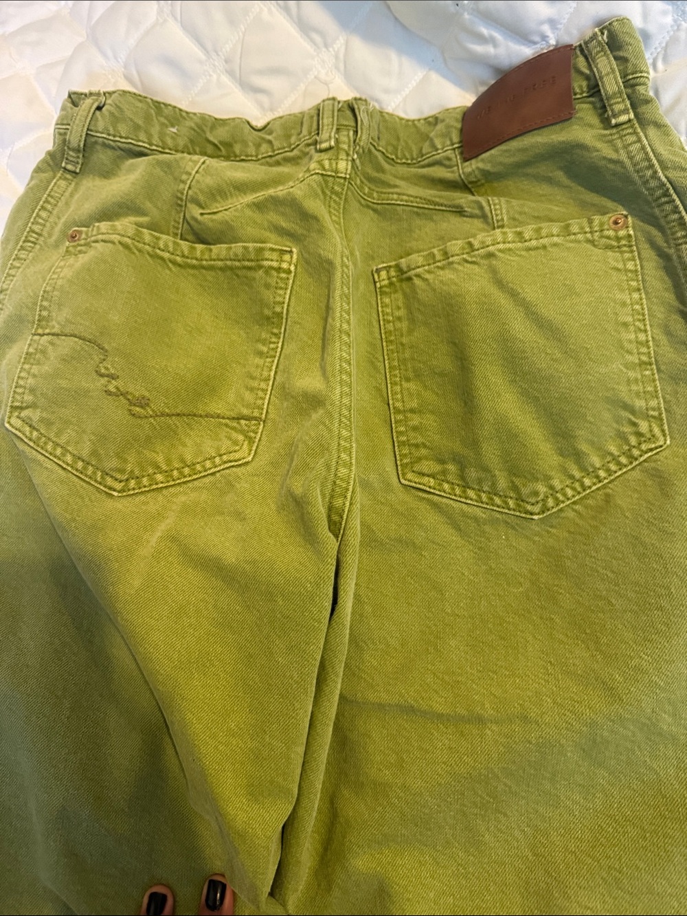 Free People Good Luck Barrel Jeans 27 - Picture 5 of 5